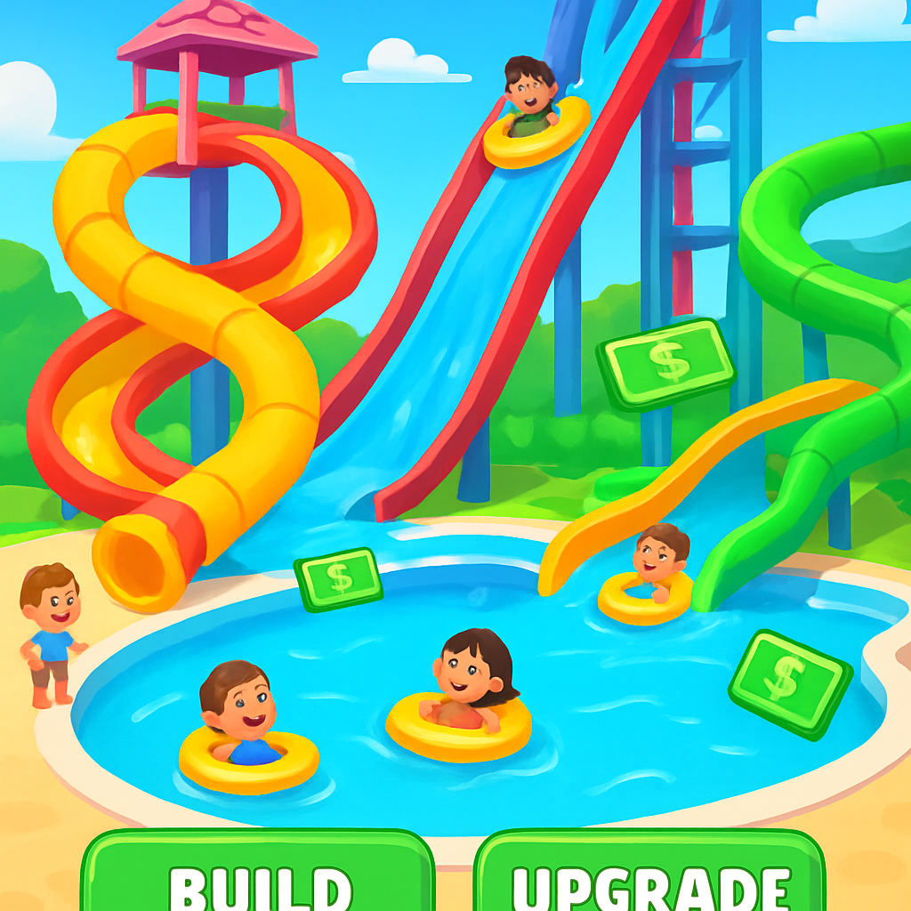 Idle Aqua Park gameplay screenshot 1