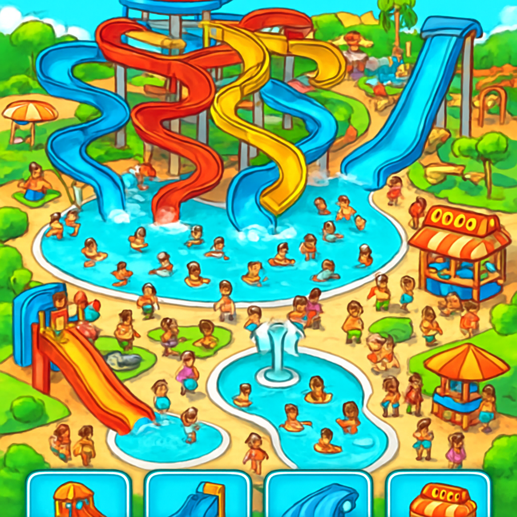 Idle Aqua Park gameplay screenshot 2