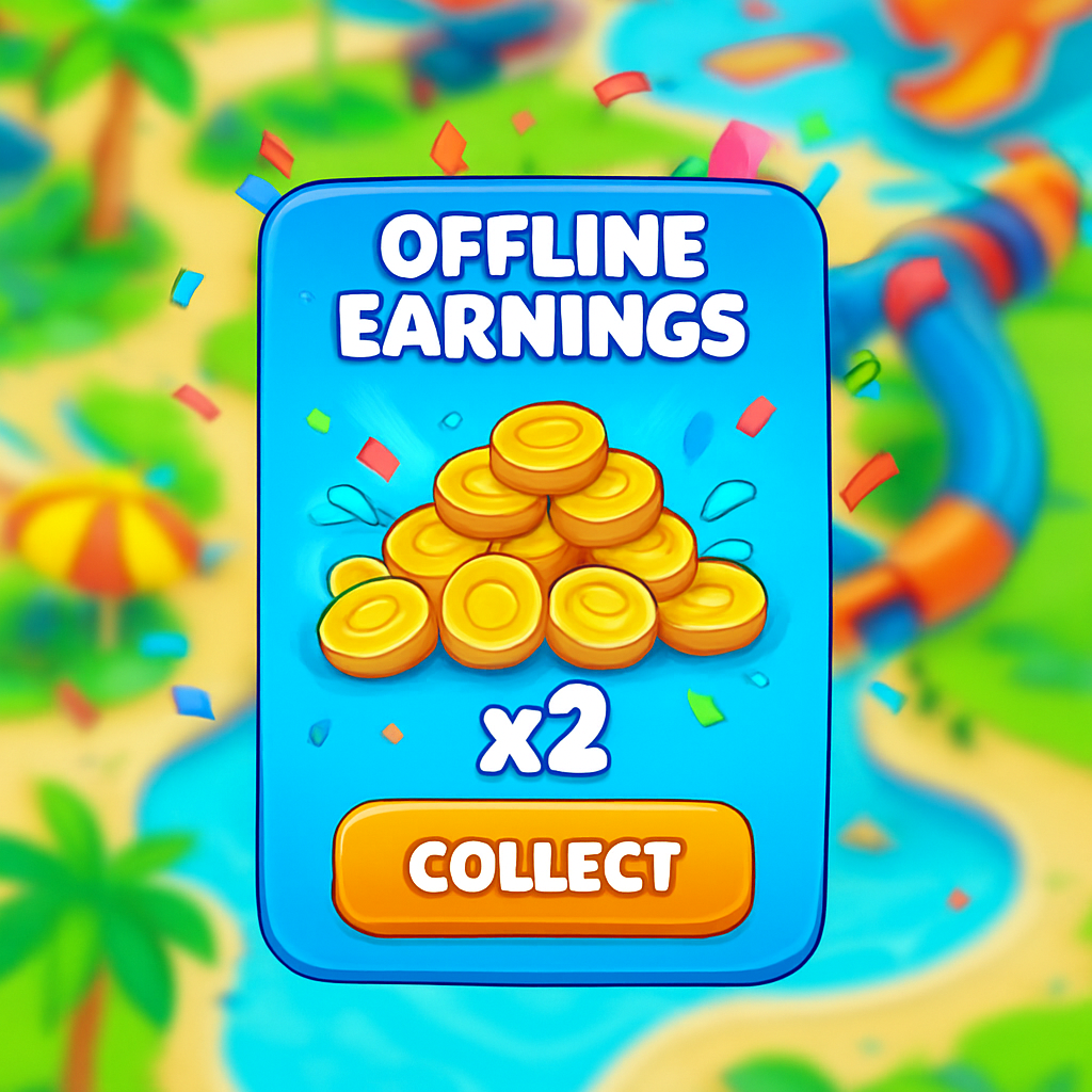 Idle Aqua Park gameplay screenshot 4