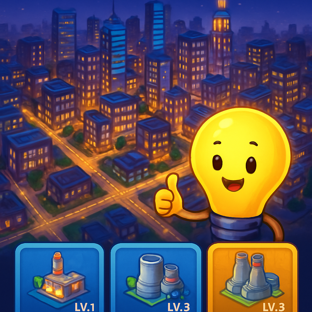 Idle Light City gameplay screenshot 2