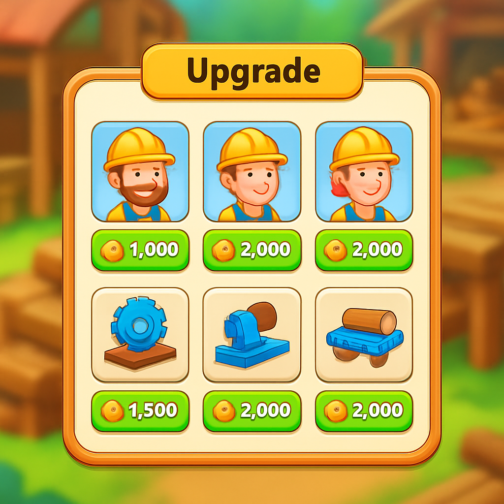 Idle Lumber Empire gameplay screenshot 3